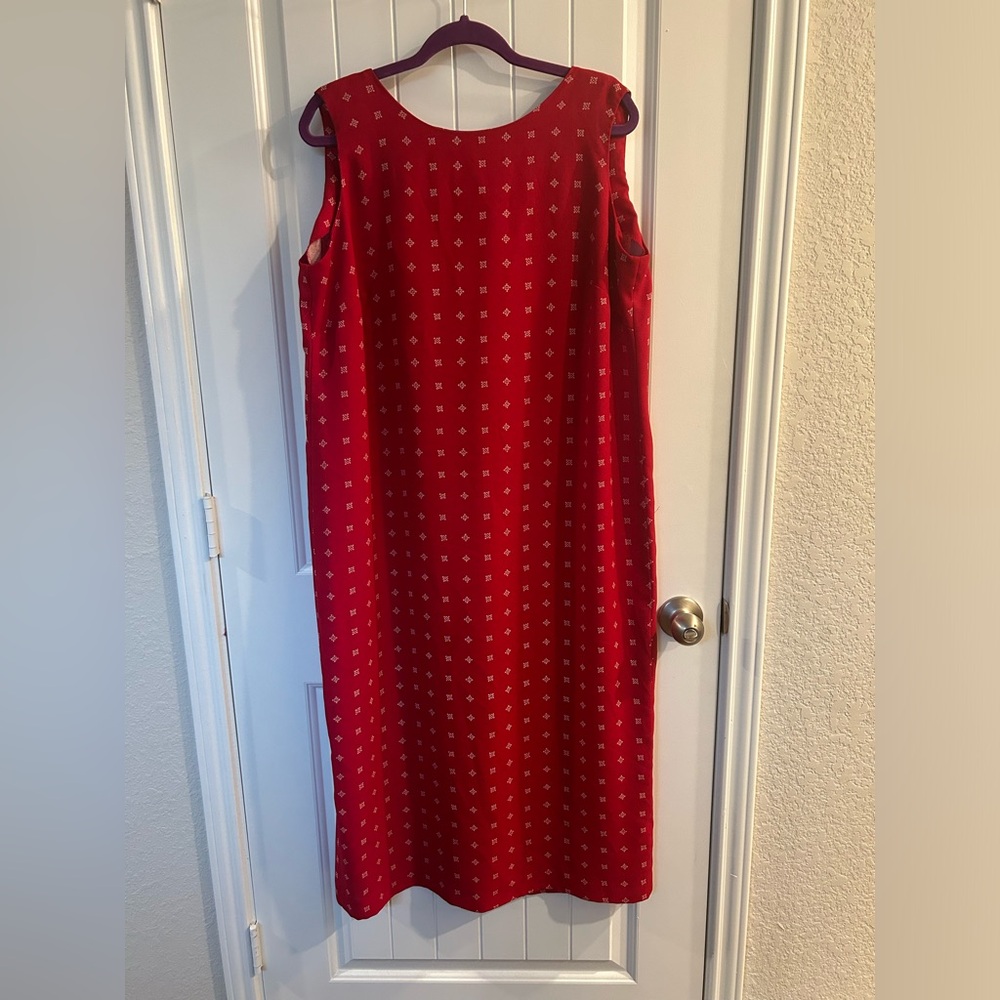 Leslie Fay 16W VINTAGE Midi Length Dress